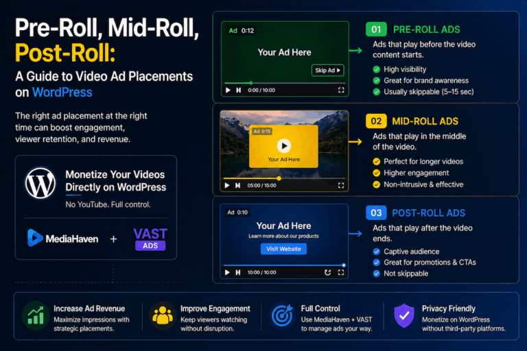 A Guide to Video Ad Placements on WordPress