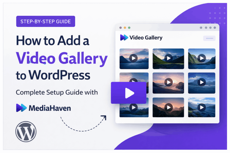 How to Add a Video Gallery to WordPress Setup Guide with MediaHaven