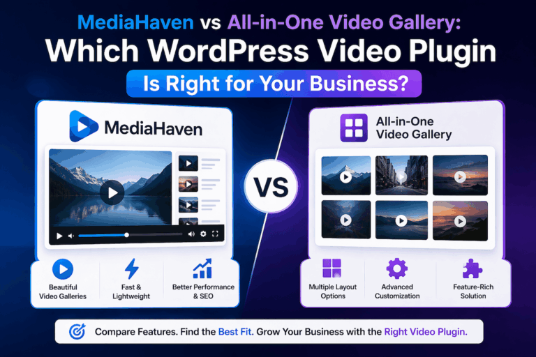 MediaHaven vs All-in-One Video Gallery