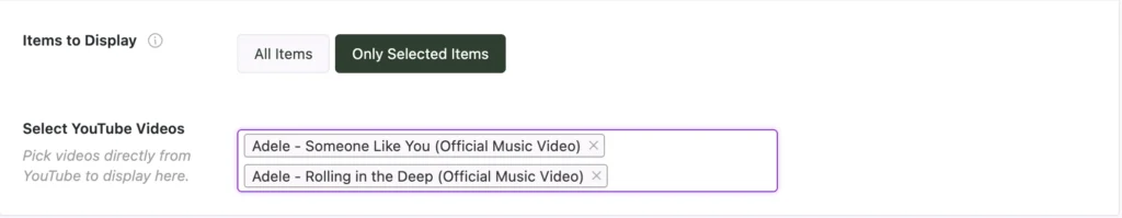 Direct Search From YouTube