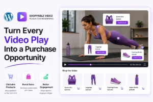 WordPress Shoppable Video Plugin