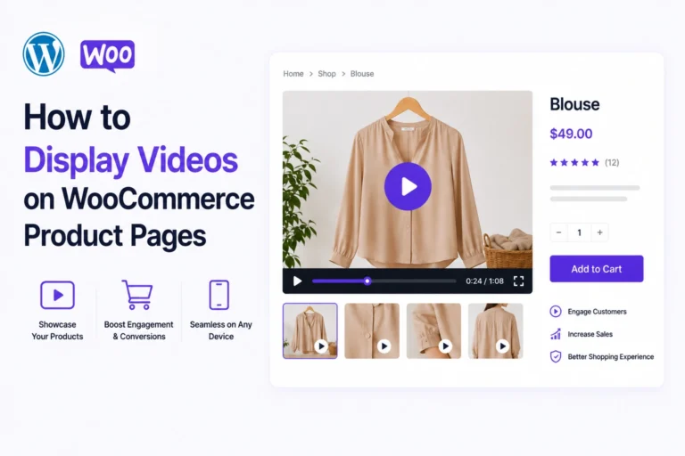 Display Videos on WooCommerce Product Pages