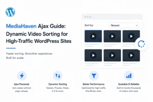 MediaHaven Ajax Guide: Dynamic Video Sorting for High-Traffic WordPress Sites