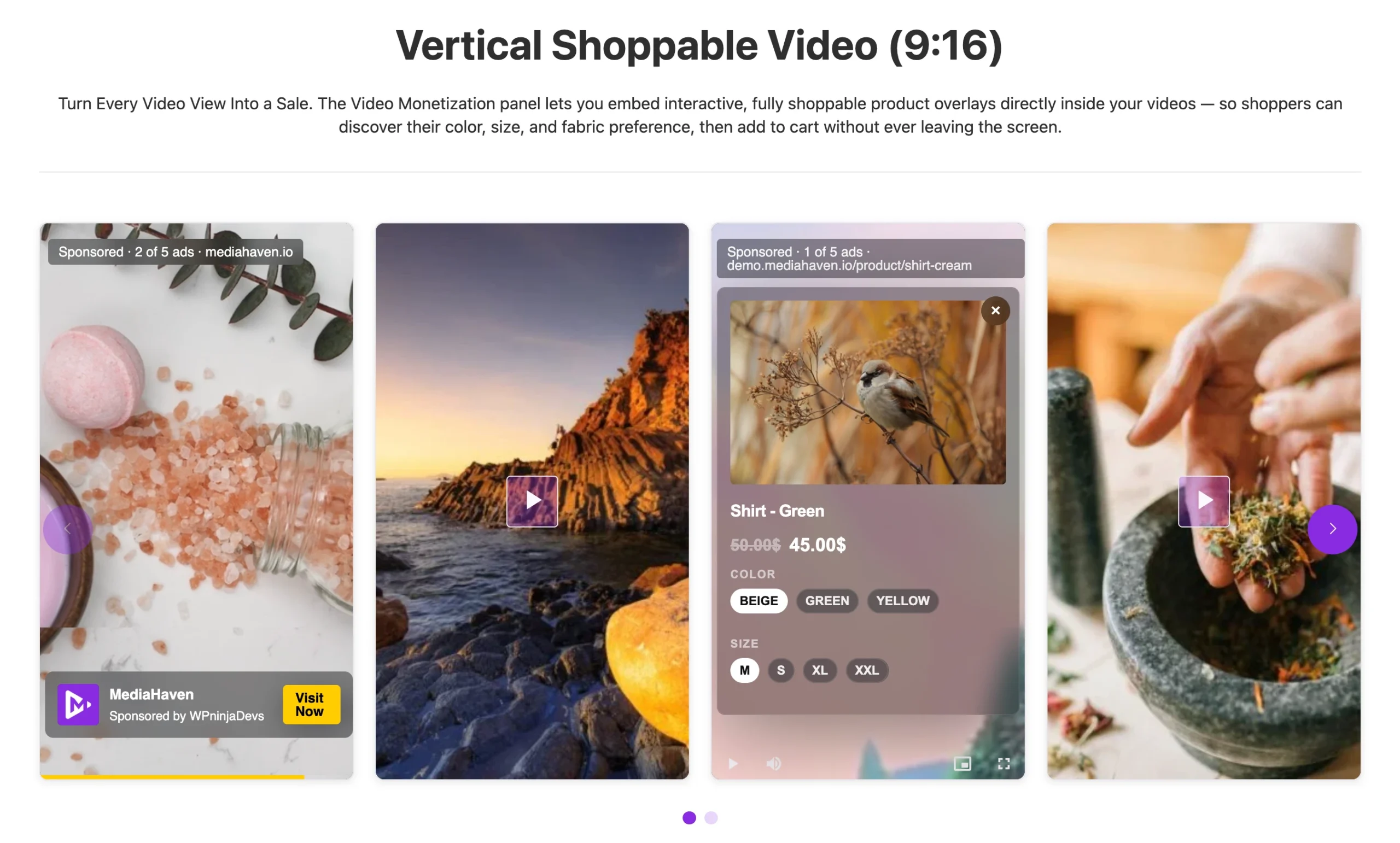 Shoppable Video for WooCommerce
