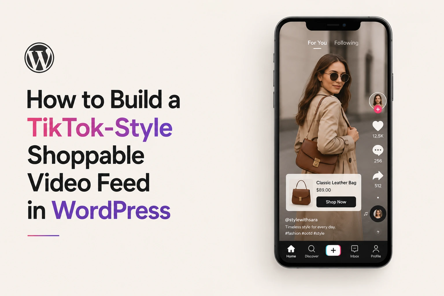 How to Build a TikTok-Style Shoppable Video Feed in WordPress